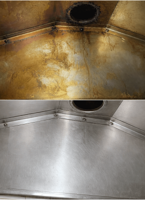 주방후드청소사례1