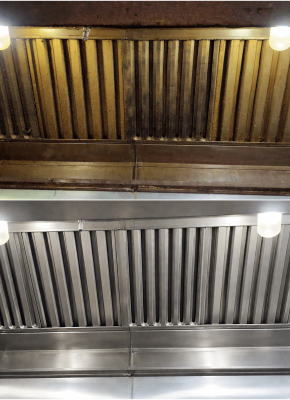 주방후드청소사례3